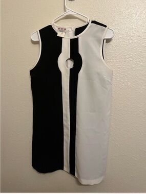 60s inspired vintage mod mini dress